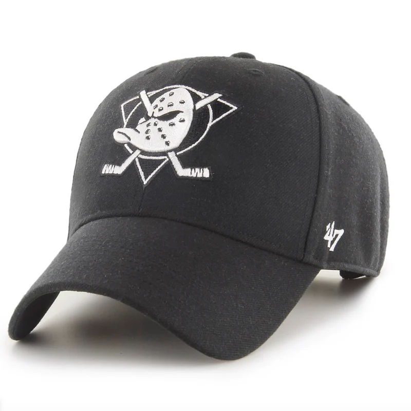 '47 Märke - Anaheim Ducks Keps - Svart / Vit