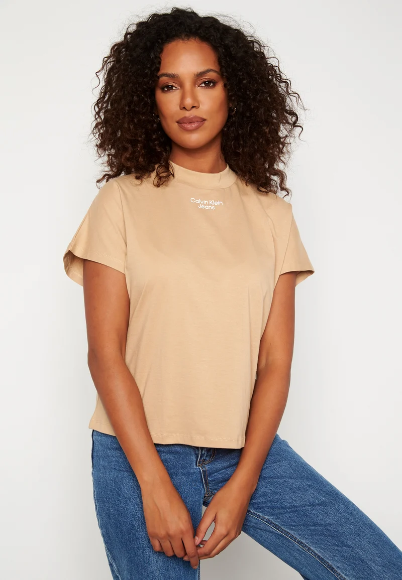 Stacked Logo Loose Tee