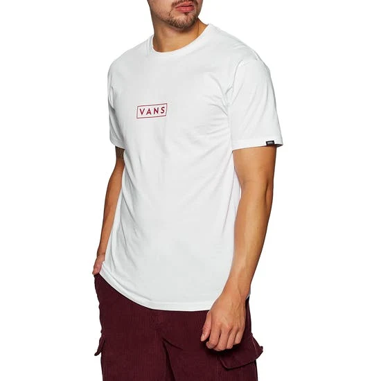 VANS Klassisk Easy Box T-shirt för män - Vit