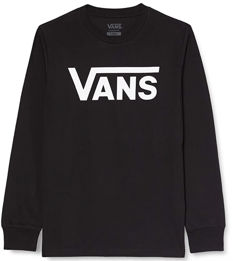 VANS Klassisk logotyp T-shirt för män - Svart
