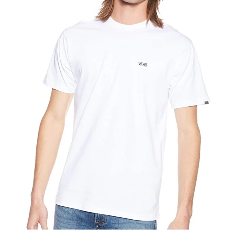 VANS Klassisk logotyp T-shirt för män - Vit