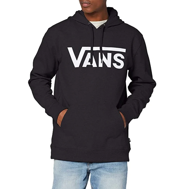 VANS Luvtröja med klassisk logotyp för män - Svart