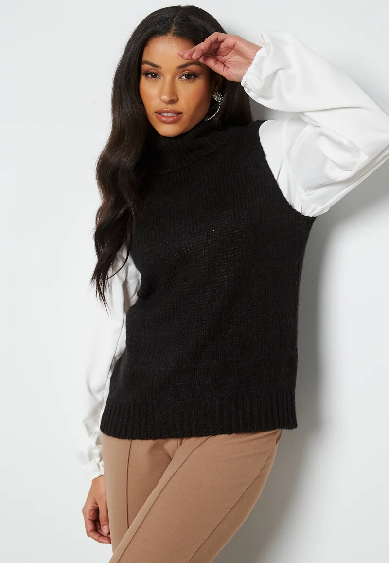 Peyton S/L Knit Waistcoat