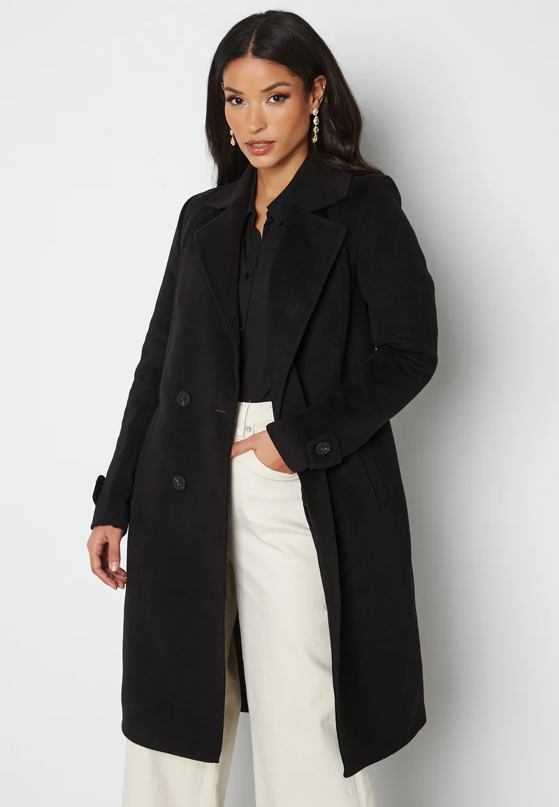Jane Felled Wrap Coat