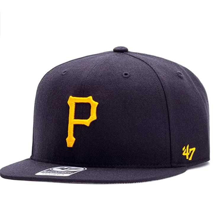 '47 Brand - MLB Pittsburgh Pirates - Justerbar svart snapback