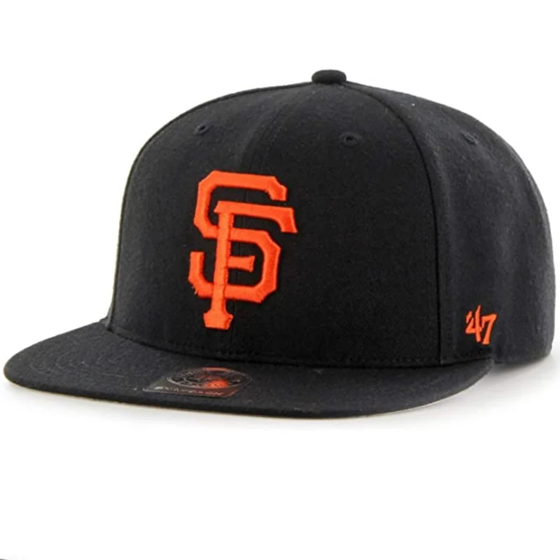 '47 Brand - MLB San Francisco Giants - Justerbar svart snapback