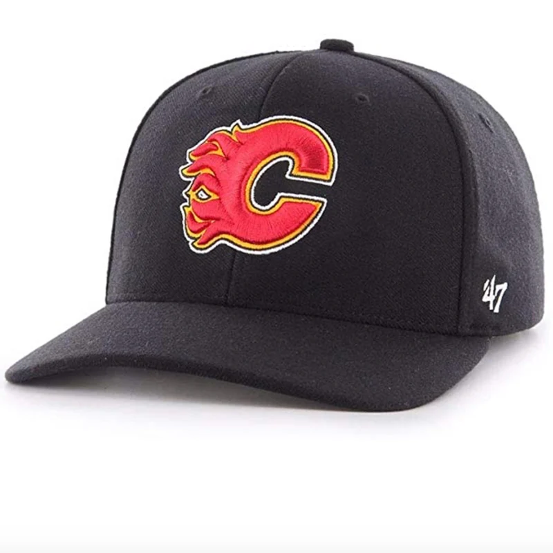 '47 Märke - NHL Calgary Flames - One Size Fits All Svart mössa