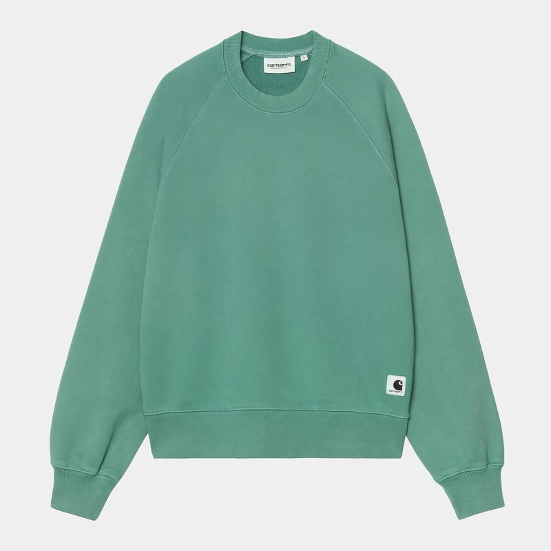 Carhartt WIP Hudson Chalk Wash Sweatshirt för kvinnor | Saguaro