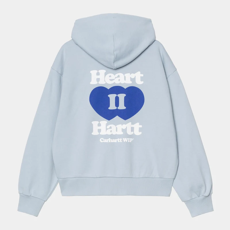 Carhartt WIP Dam Heart II Hartt Hoodie | Blå Dimma