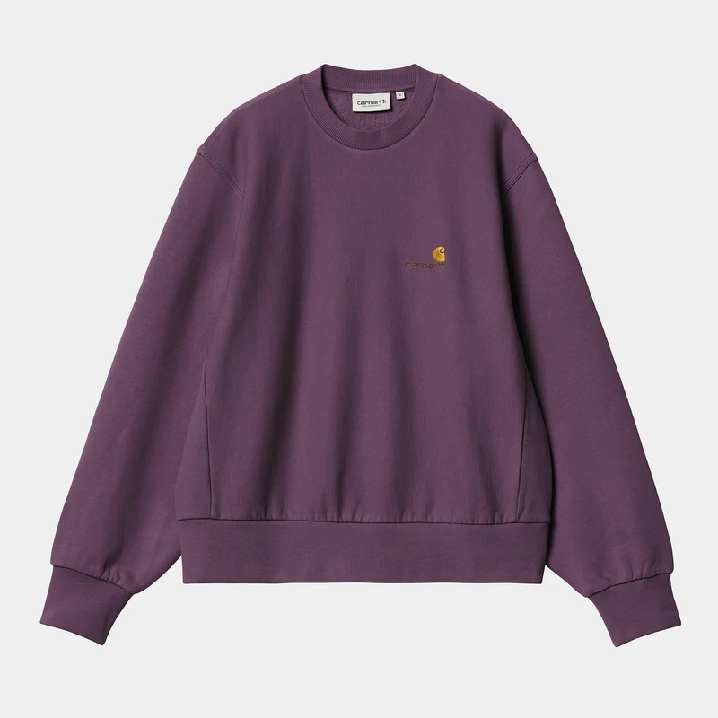 Carhartt WIP Kvinnor American Script Träningströja | Huckleberry