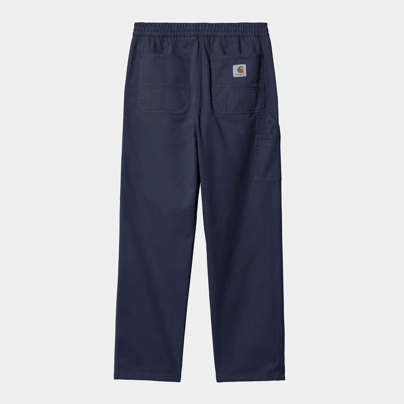 Carhartt WIP Herr Flint Moraga Twillbyxa | Mörkblå, Garment Dyed
