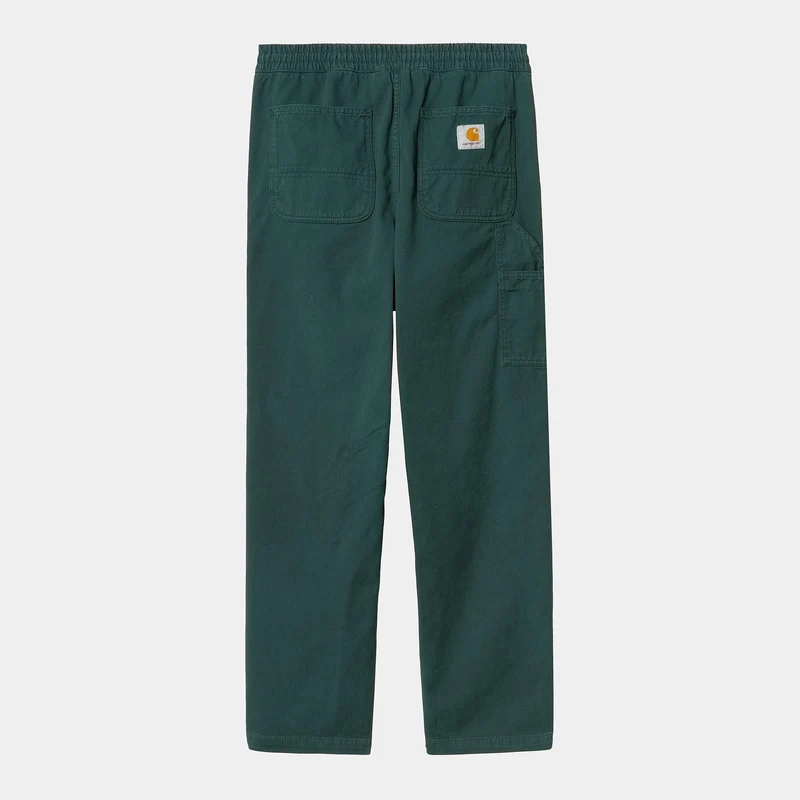 Carhartt WIP Herr Flint Moraga Twillbyxor | Mörk granfärgad garnfärg