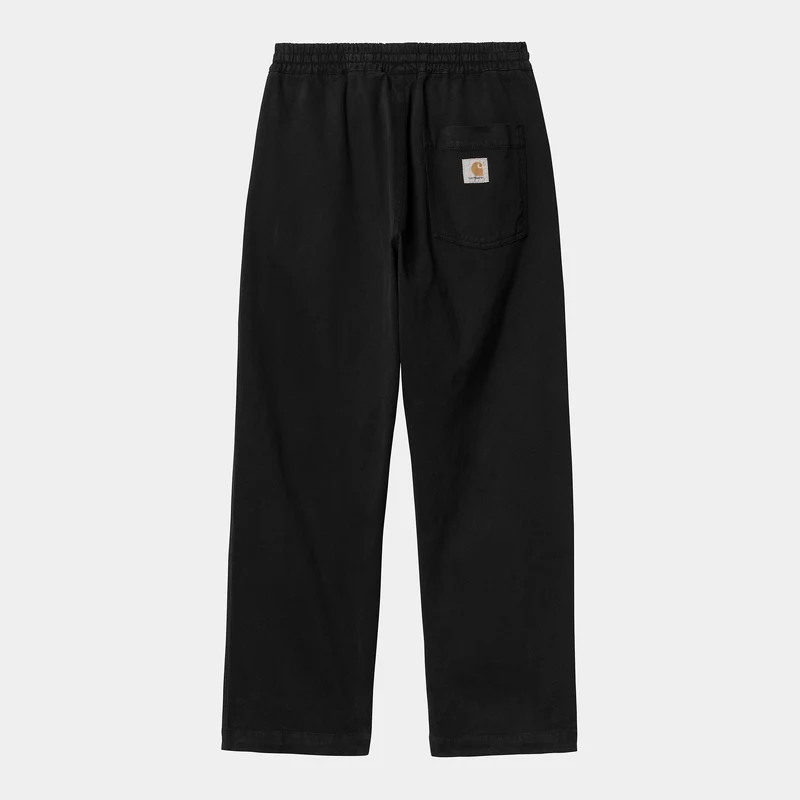 Carhartt WIP Floyde Greentree Stretch Twill Byxor Herr | Svarta Garment Dyed