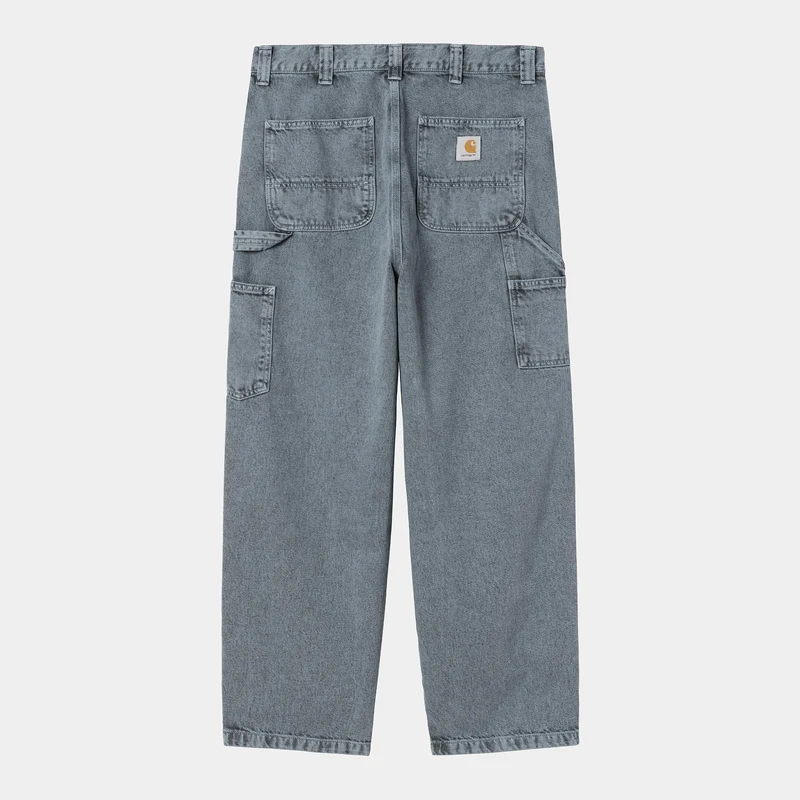 Carhartt WIP Herr OG Single Knee Jeansbyxor | Svarta / Blå Dimma Garment Dyed