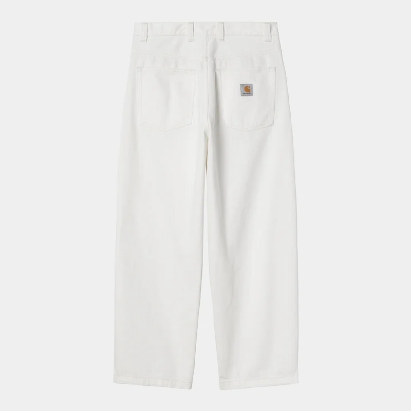 Carhartt WIP Herr Brandon Smith Jeansbyxor | Vita Sköljda
