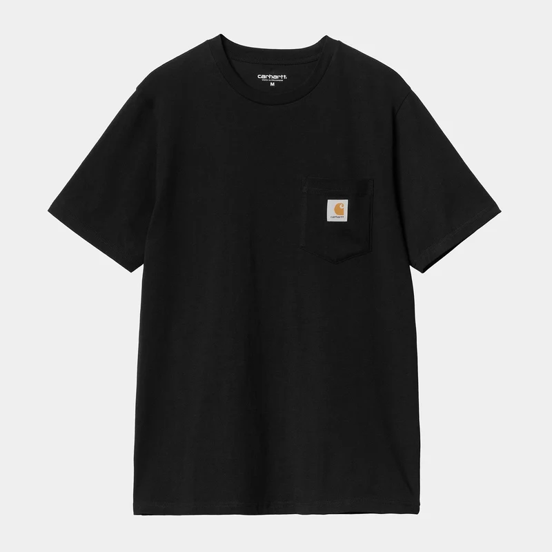 Carhartt WIP Herr T-shirt med ficka | Svart