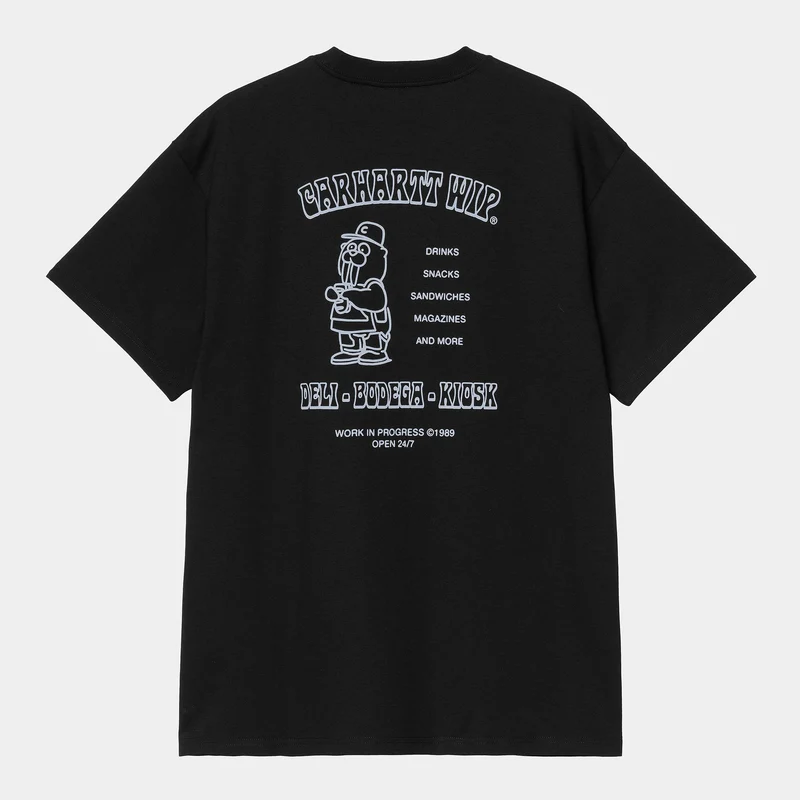Carhartt WIP Herr Sandwich T-shirt | Svart