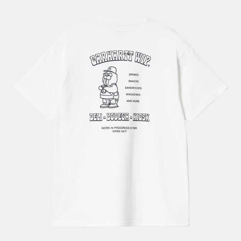 Carhartt WIP Herr Sandwich T-shirt | Vit