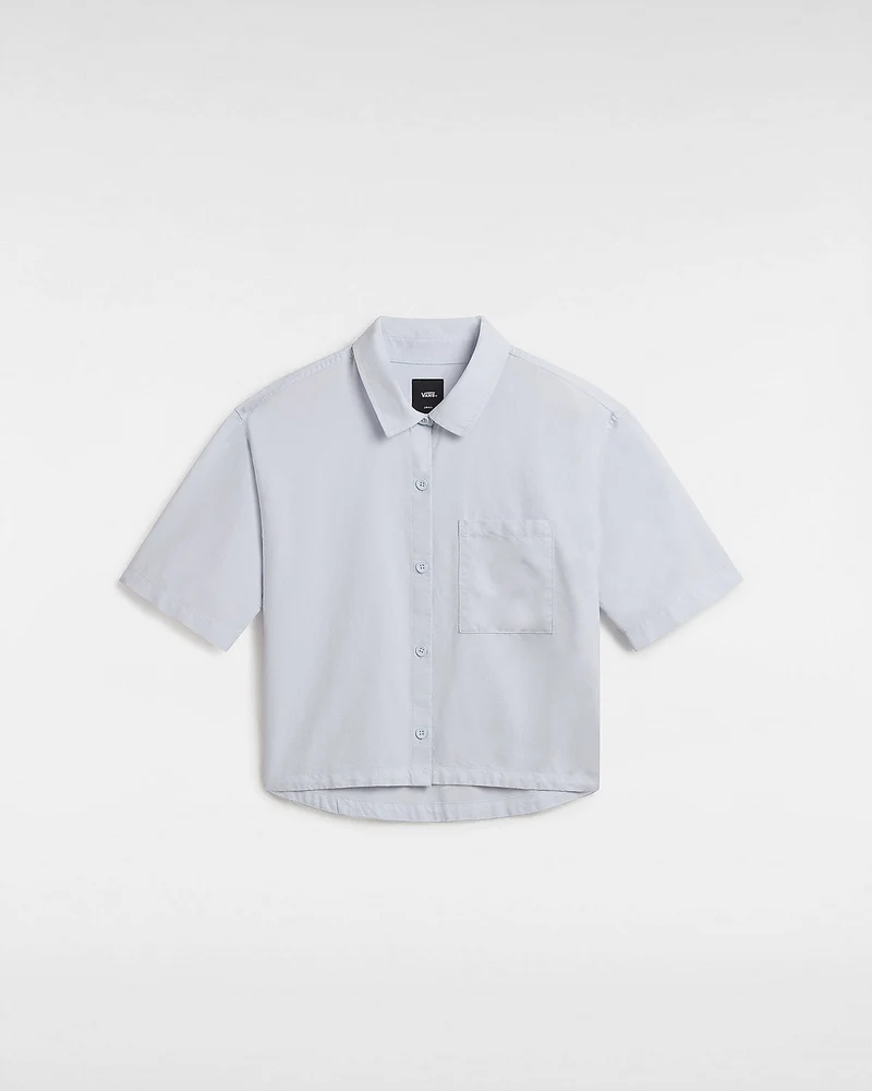 VANS McMillan skjorta för kvinnor - Halogenblå