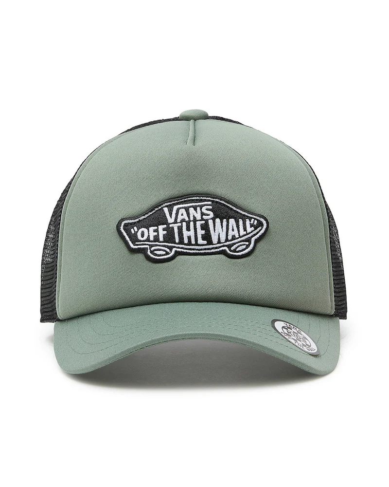 VANS Kids Classic Patch Curved Bill Trucker Hat - Iceberg Green