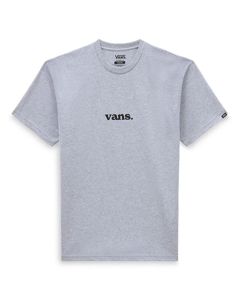 VANS Lägre T-shirt för män - Athletic Heather / Svart