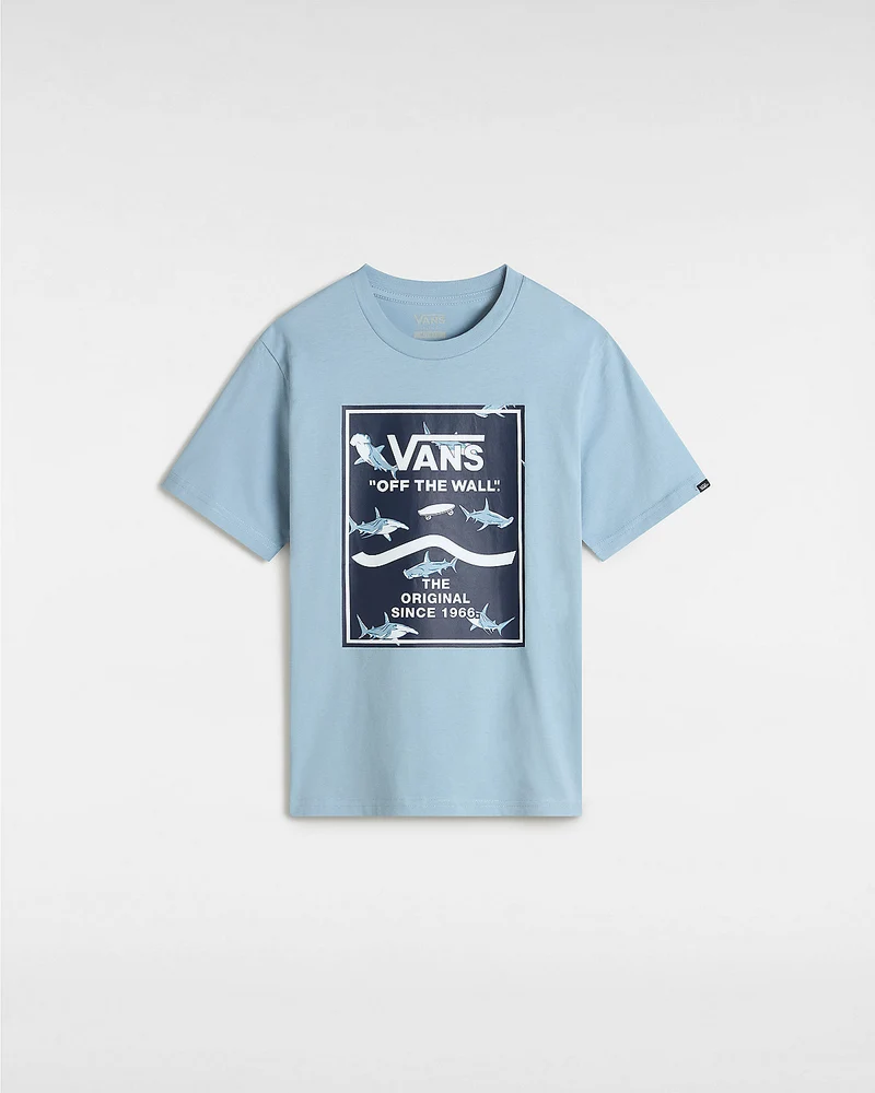 VANS Kids Print Box 2.0 T-shirt - Dusty Blue