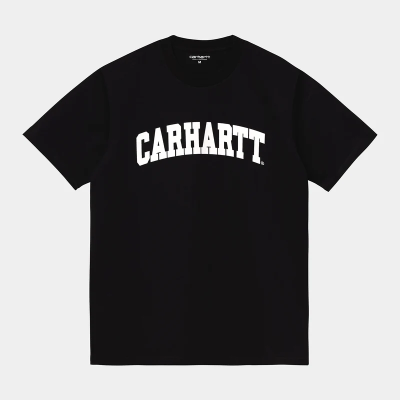 Carhartt WIP Universitet T-shirt för män - Svart