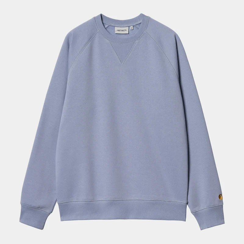 Carhartt WIP Chase Sweat Top för män - Charm Blue