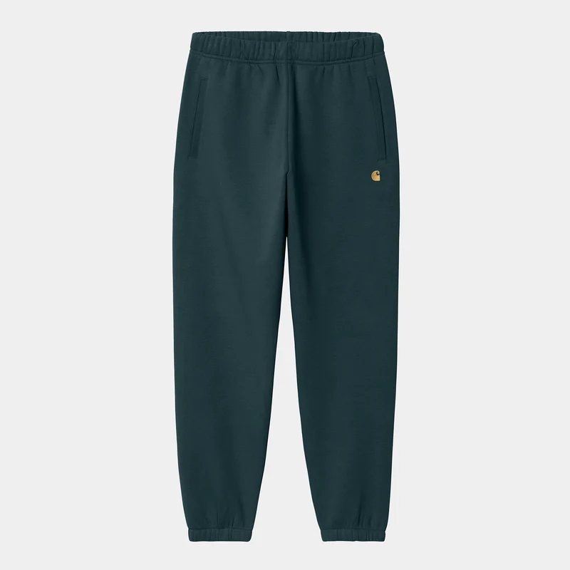 Carhartt WIP Chase Sweat Pant för män - Duck Blue