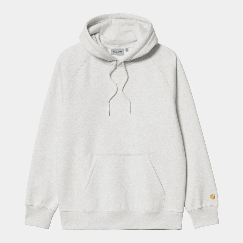Carhartt WIP Chase hoodie för herr - Ash Heather