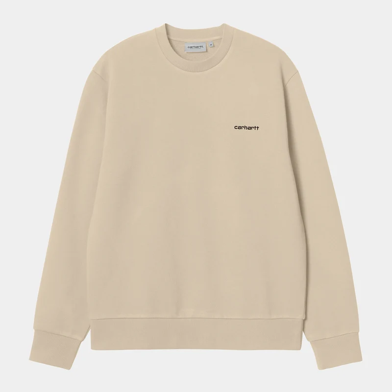 Carhartt WIP Man Script Broderi Sweat Top - Vägg