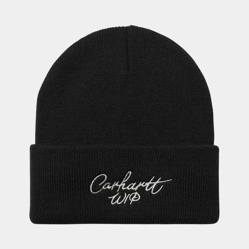 Carhartt WIP Unisex Signature Beanie - Svart