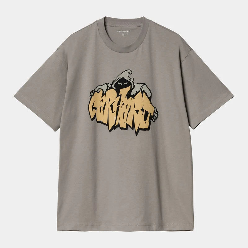 Carhartt WIP Herr Yute kortärmad T-shirt - Misty Grey