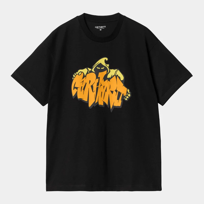 Carhartt WIP Herr Yute kortärmad T-shirt - Svart