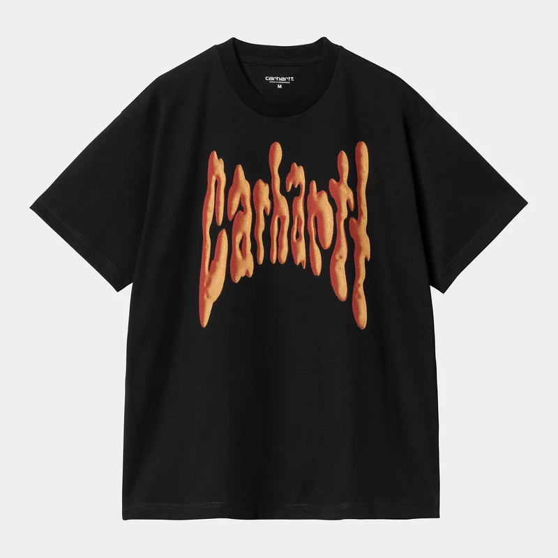 Carhartt WIP Goo kortärmad t-shirt för män - svart