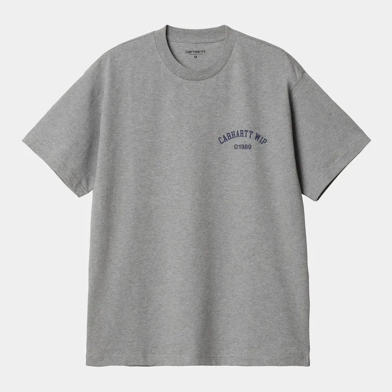 Carhartt WIP Herr Archivo kortärmad T-shirt - Grå Ljung