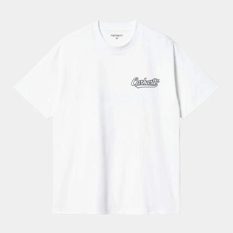 Carhartt WIP Herr Archivo kortärmad T-shirt - Vit
