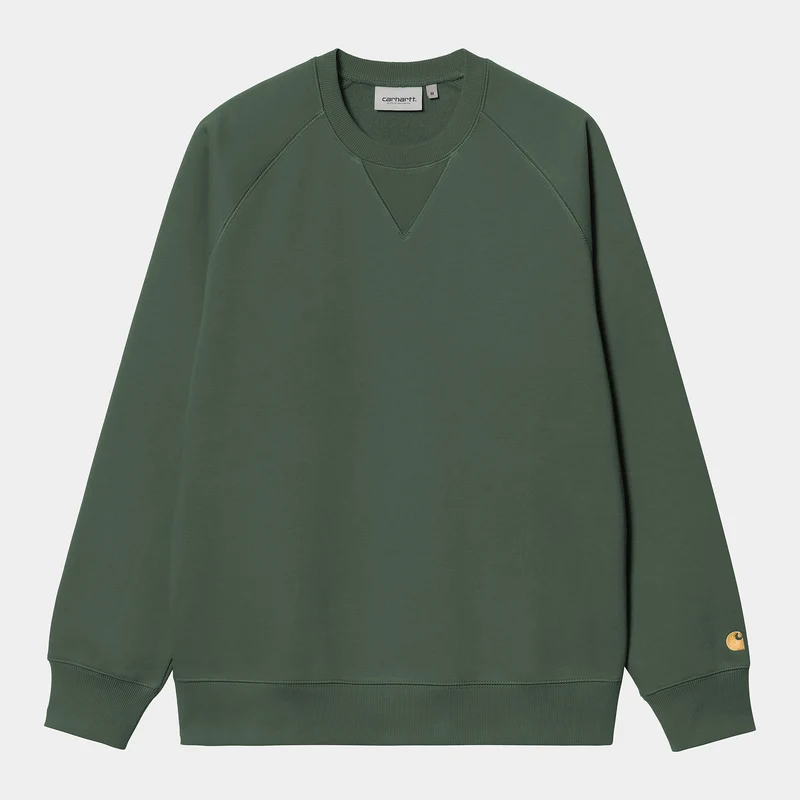 Carhartt WIP Chase Sweat Top för män - Sycamore Tree