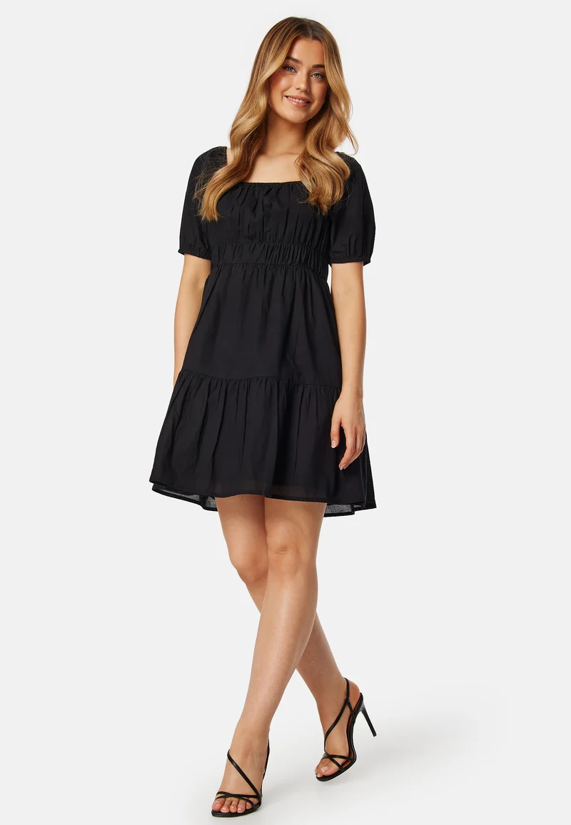 Short Sleeve Cotton Dress
