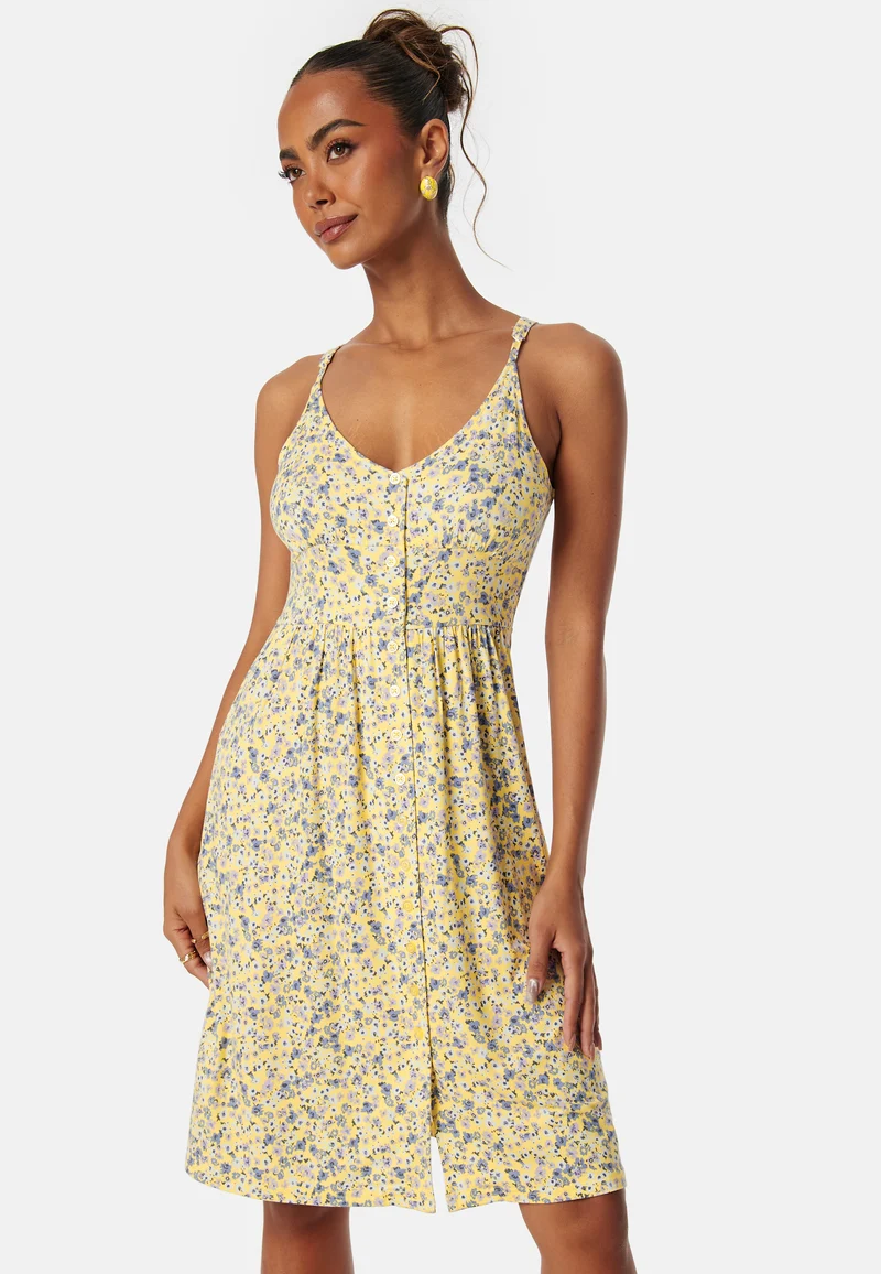 Soft Short Strap Dress