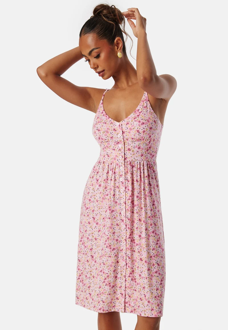 Soft Short Strap Dress