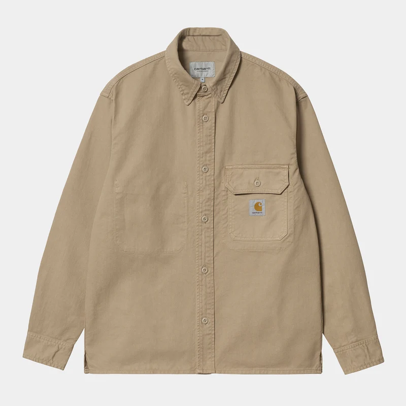 Carhartt WIP Herr Reno Shirt Jacka - Vägg