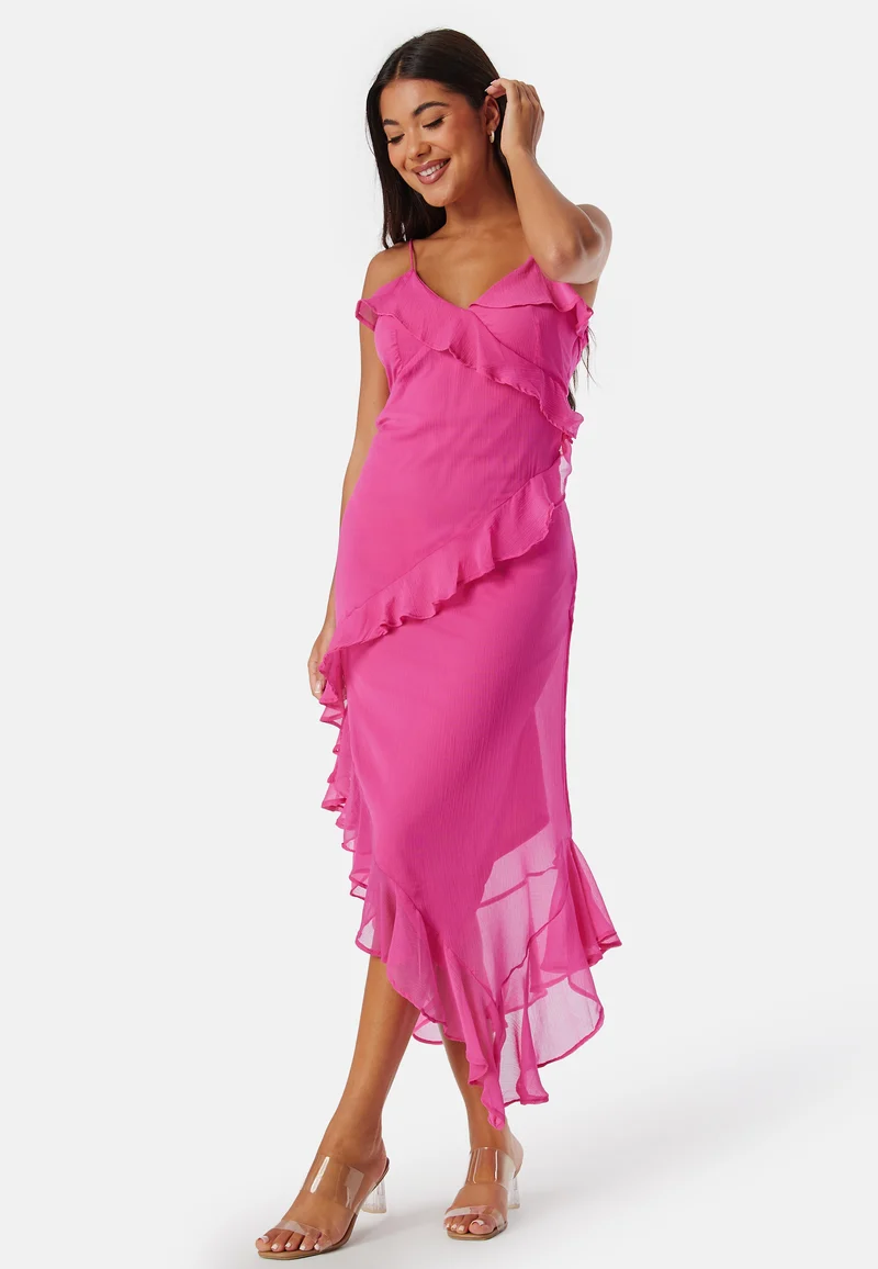 Onlasta life strap frill ankel dress