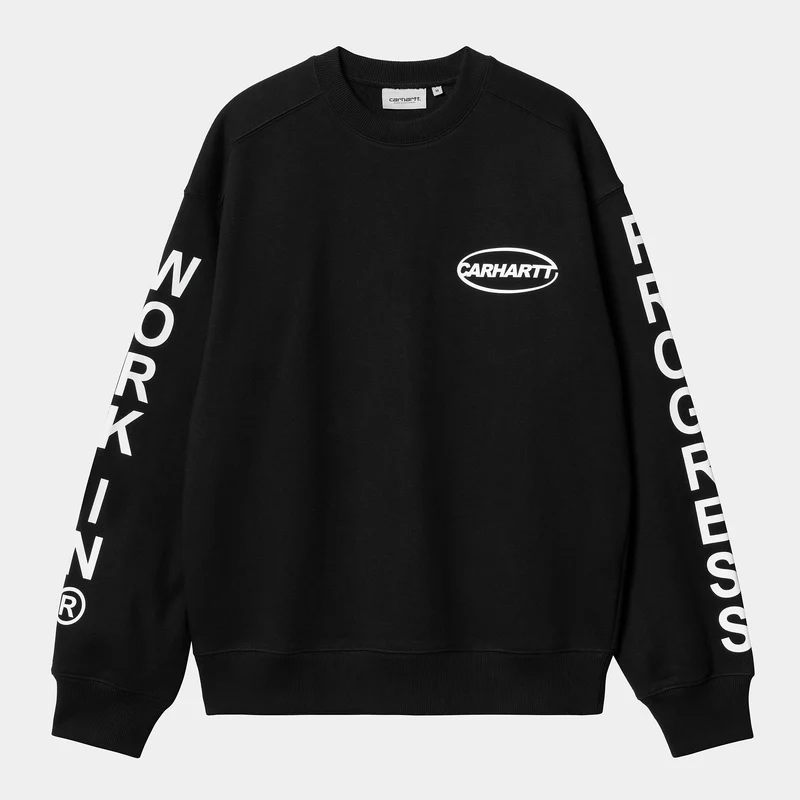 Carhartt WIP Body of Work Sweat Top för män - Svart