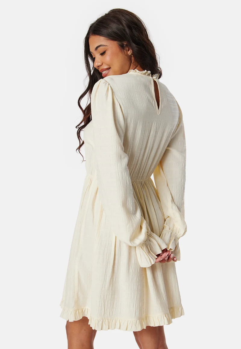 Viscose Frill Dress