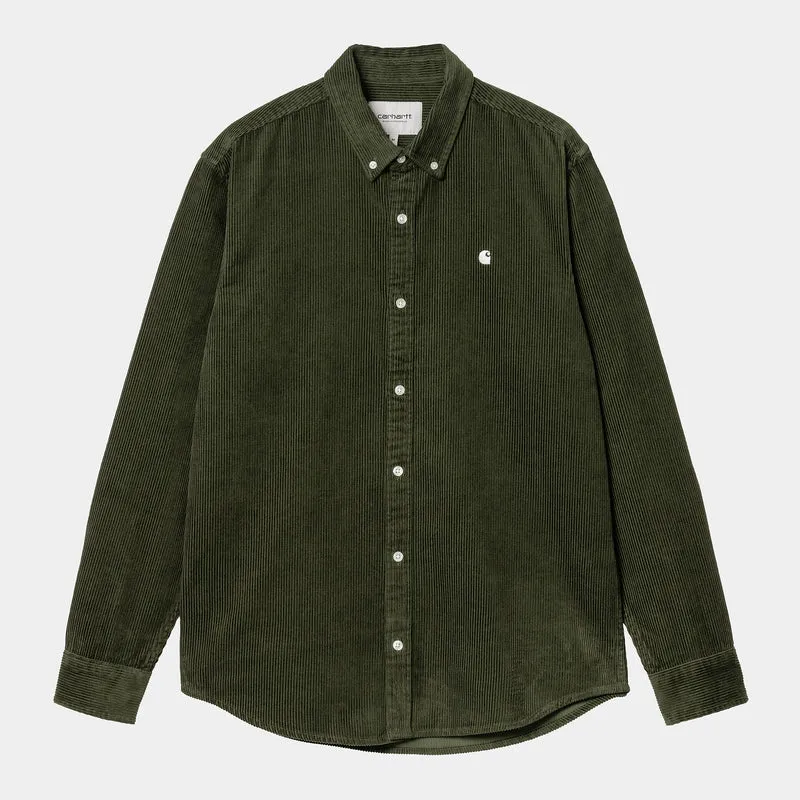 Carhartt WIP Herr Madison Cord Shirt - Dragon
