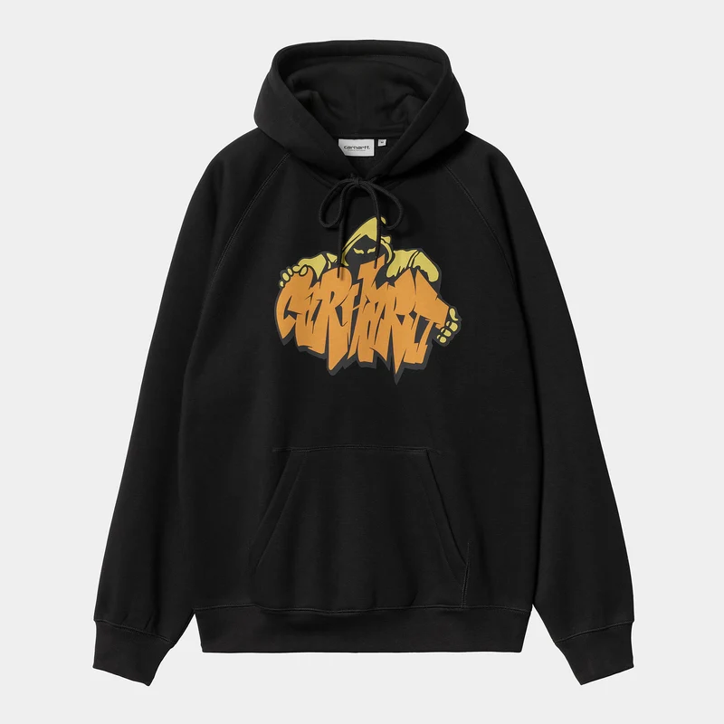 Carhartt WIP Herr Yute Sweat Hoodie - Svart