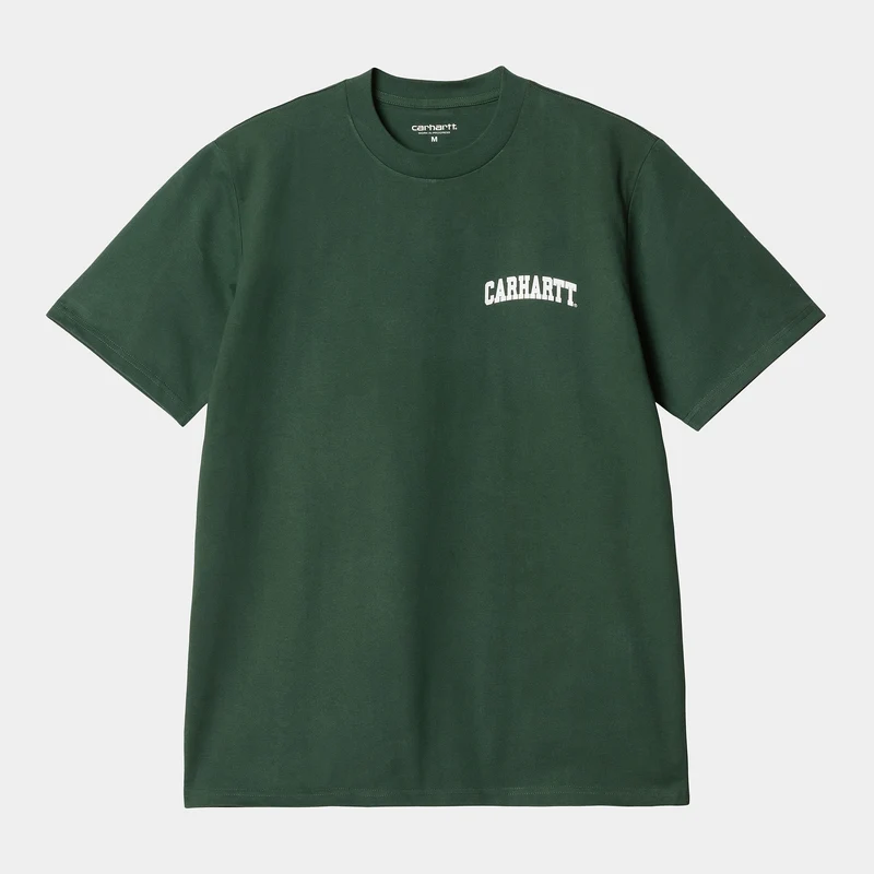 Carhartt WIP Man University Script T-shirt - Sycamore
