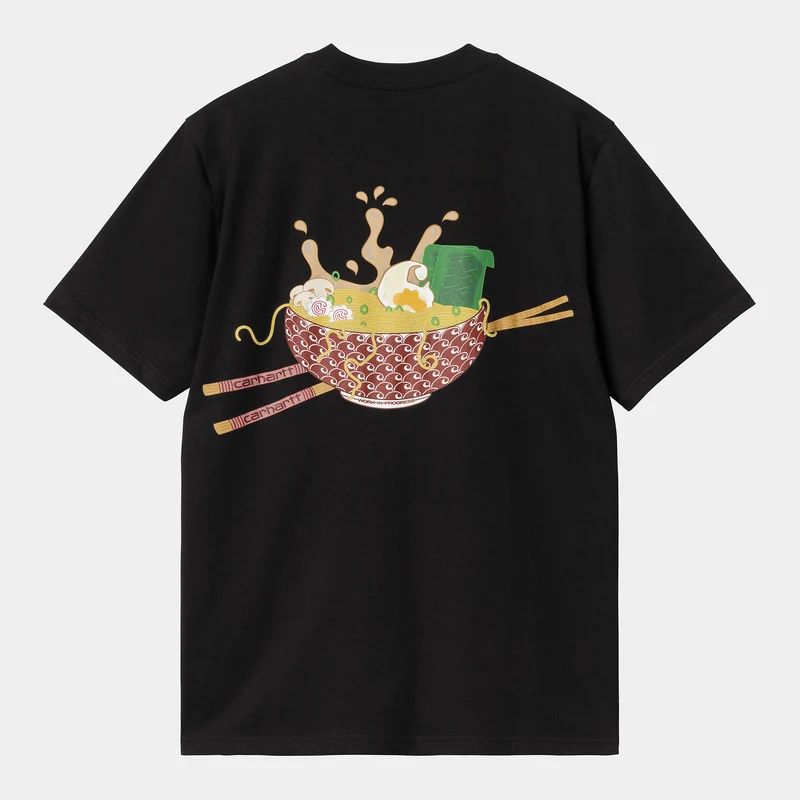 Carhartt WIP Nudelsoppa T-shirt för män - Svart