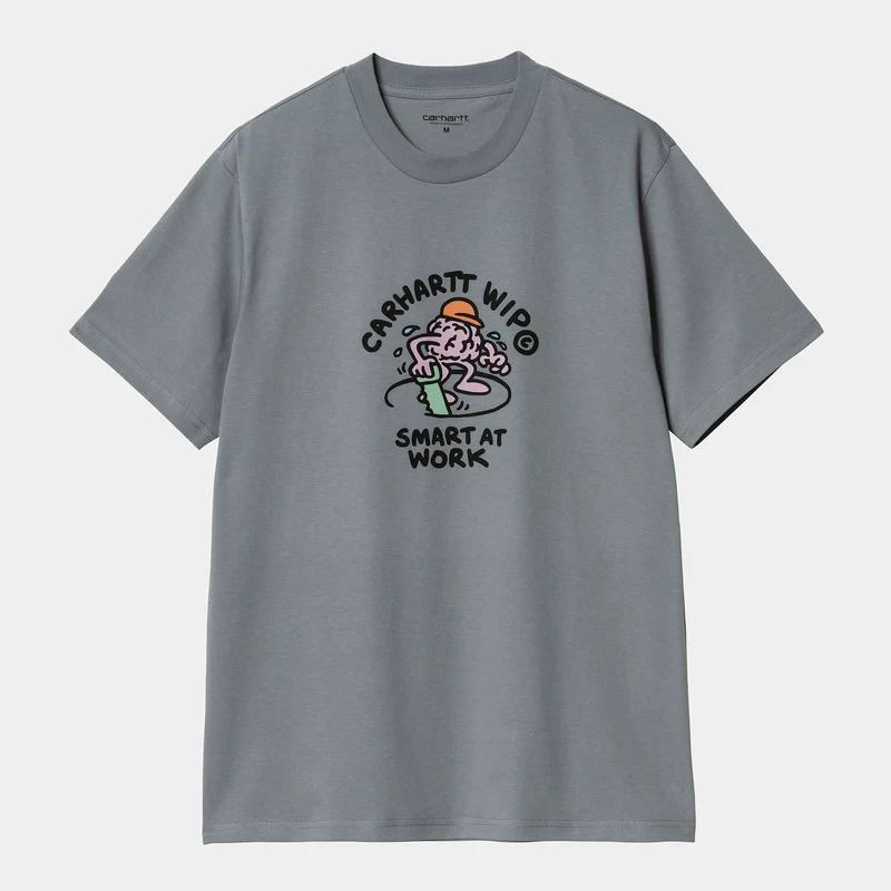 Carhartt WIP Smart T-shirt för män - Dove Grey